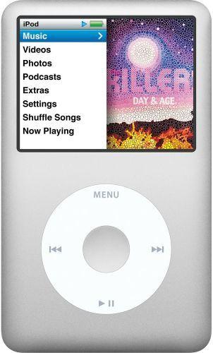 Apple  iPod Classic 7th Gen - 160GB - Silver - Premium