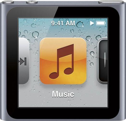 Apple  iPod Nano 6th Gen - 8GB - Graphite - Good