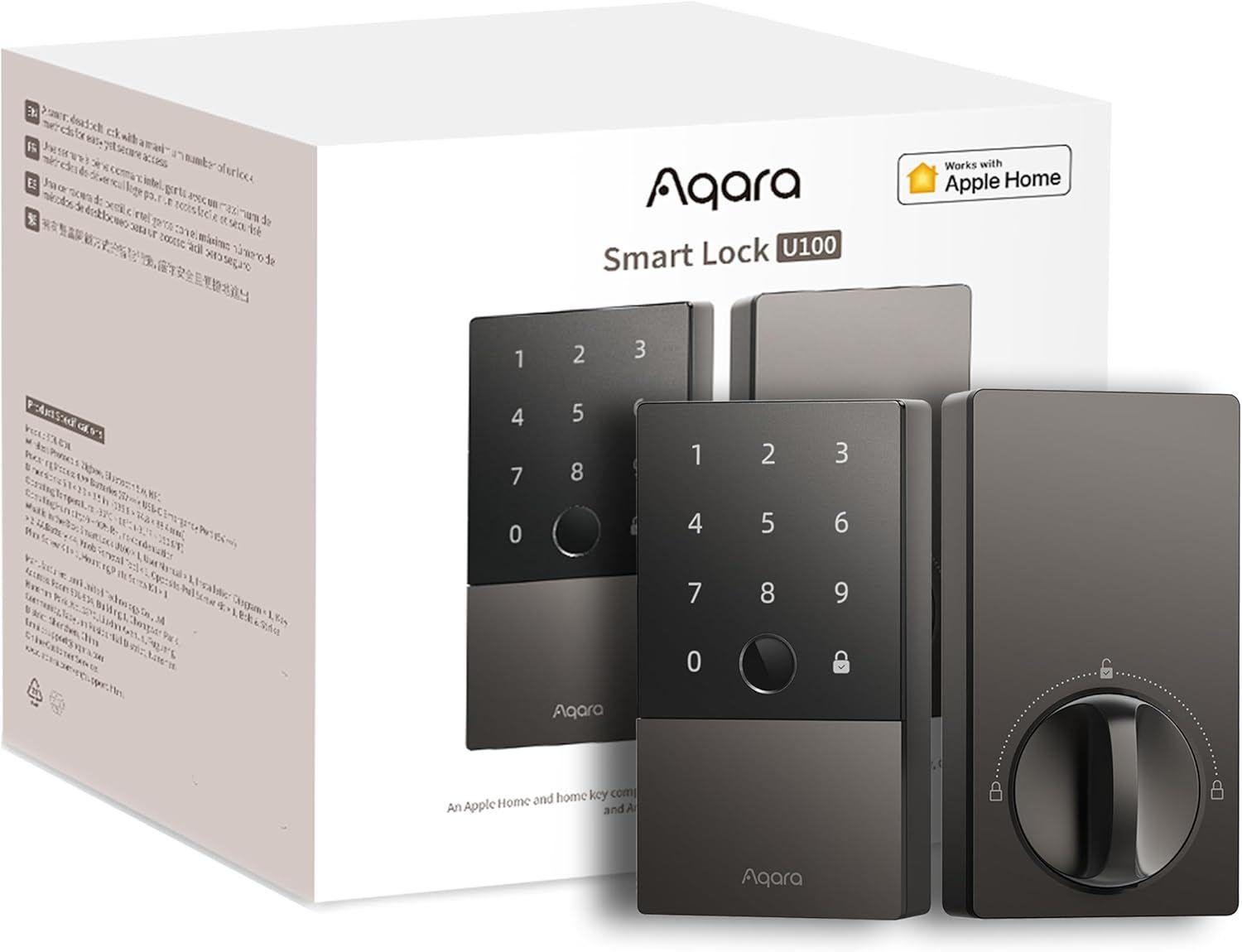 Aqara  Smart Lock U100 - Gray - Brand New
