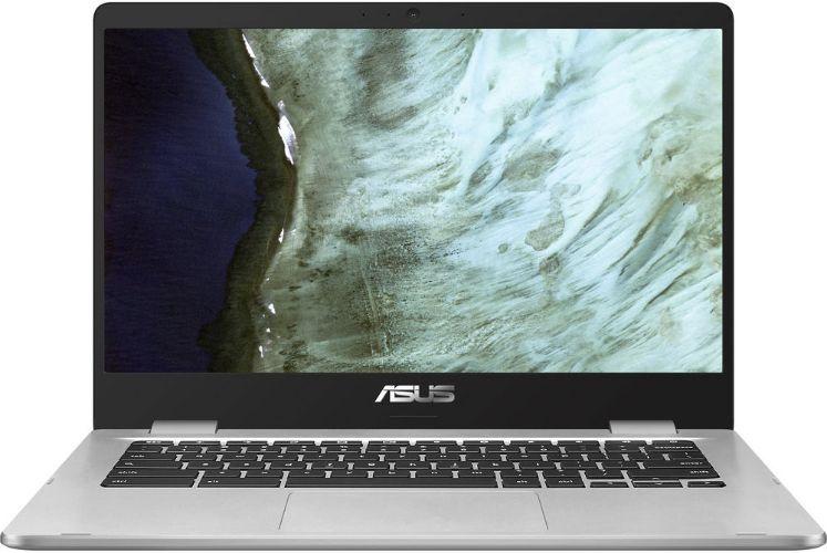 Asus  Chromebook C423NA Laptop 14" - Intel Celeron N3350 1.1GHz - 32GB - Silver - 4GB RAM - Excellent