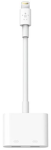 Belkin  RockStar Lightning Audio + Charge - White - Excellent