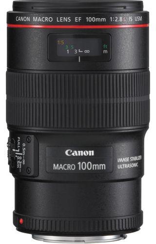 Canon  EF100mm f/2.8L Macro IS USM Lens - Black - Excellent