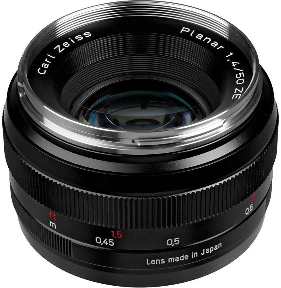 Carl Zeiss  Planar T* 50mm f/1.4 ZE Lens for Canon EF - Black - Excellent