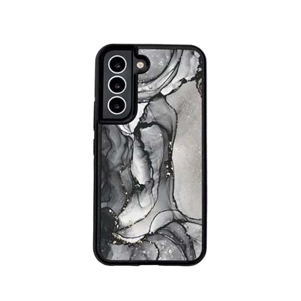 Caseco  Black Samsung Galaxy S22 Marble Case - Black - Brand New
