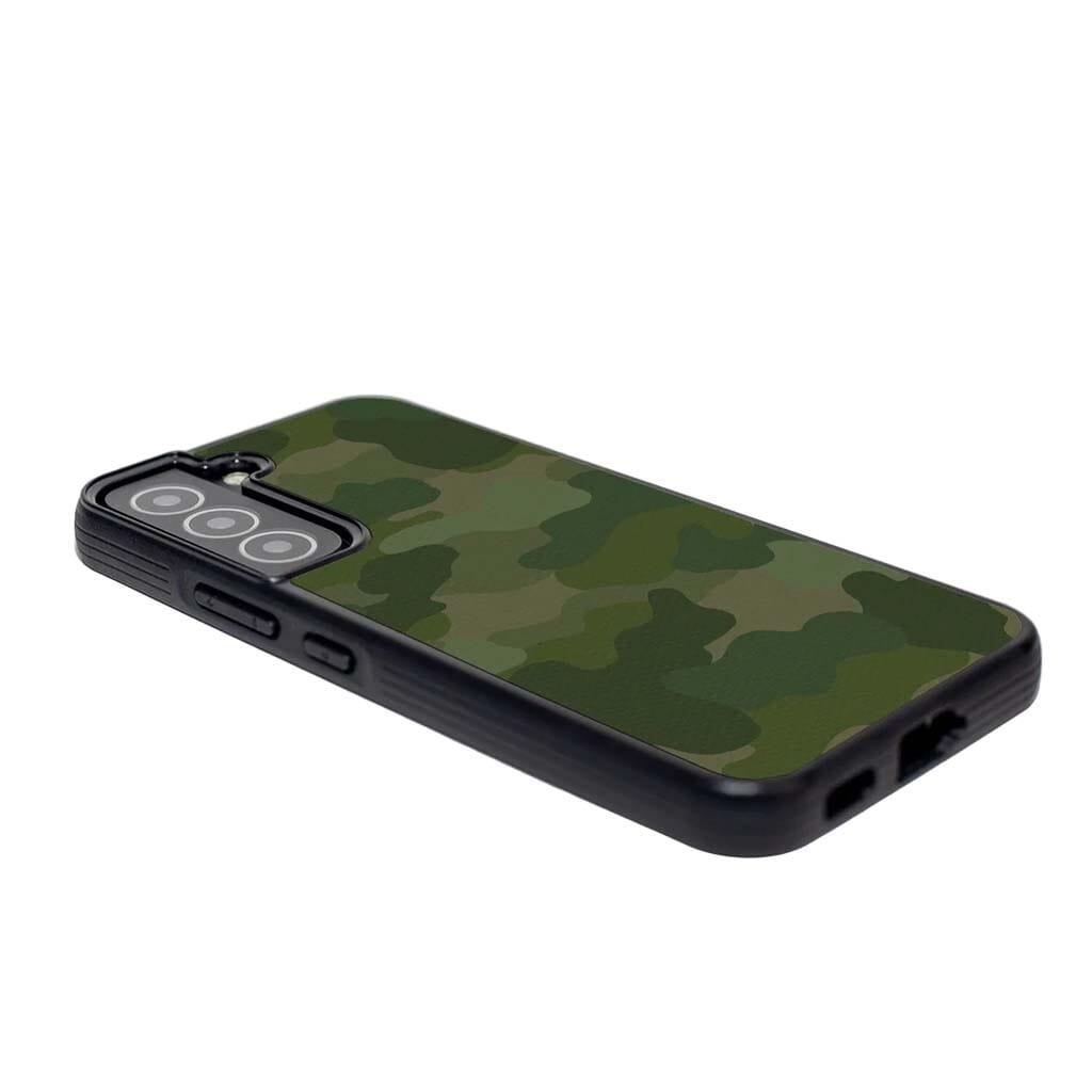Caseco Green Samsung Galaxy S22 Camo Case
