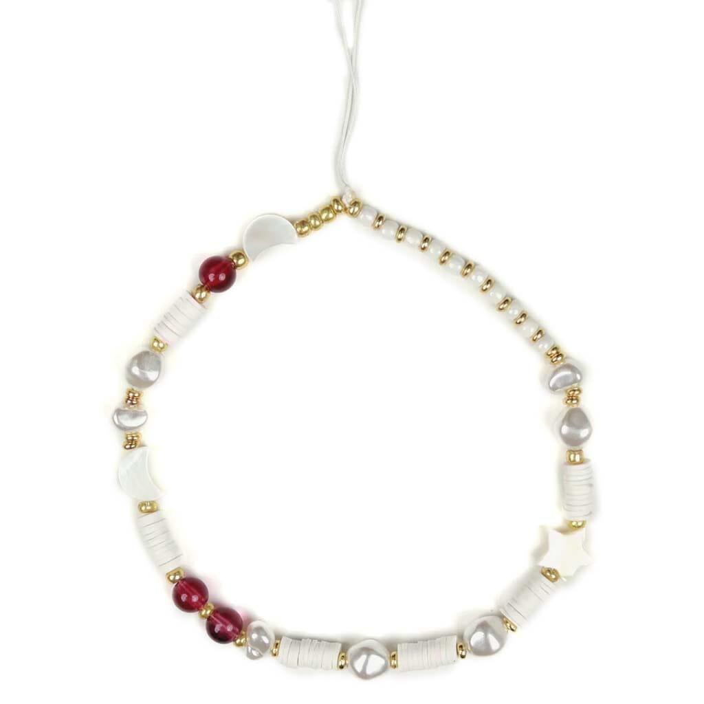 Caseco  Moon and Star Pearl Phone Charm - Charm - Brand New