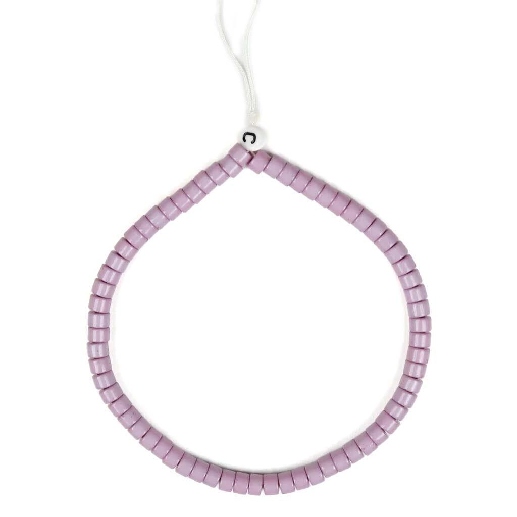Caseco  Purple Beaded Phone Charm - Purple - Brand New