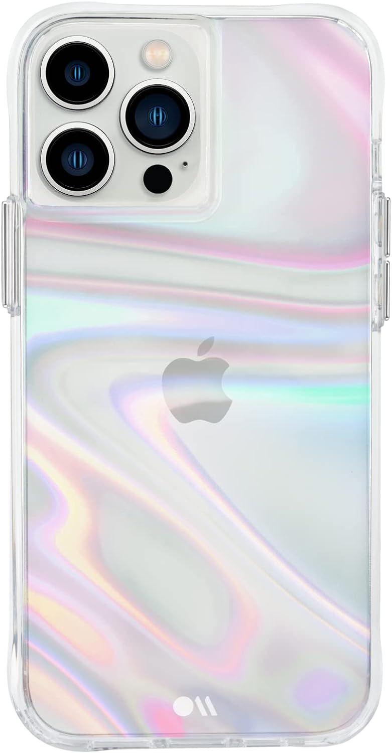 Case-Mate  Soap Bubble Phone Case for iPhone 13 Pro Max - Iridescent - Brand New