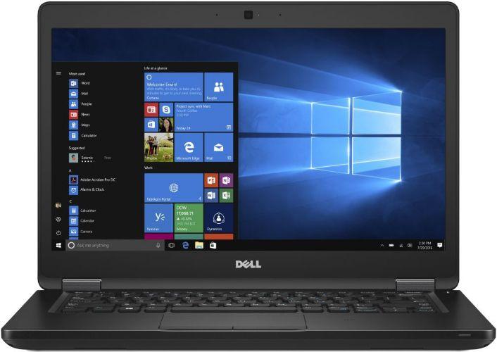 Dell  Latitude 14 5480 Laptop 14" - Intel Core i5-6300U 2.4GHz - 256GB - Black - 8GB RAM - Acceptable