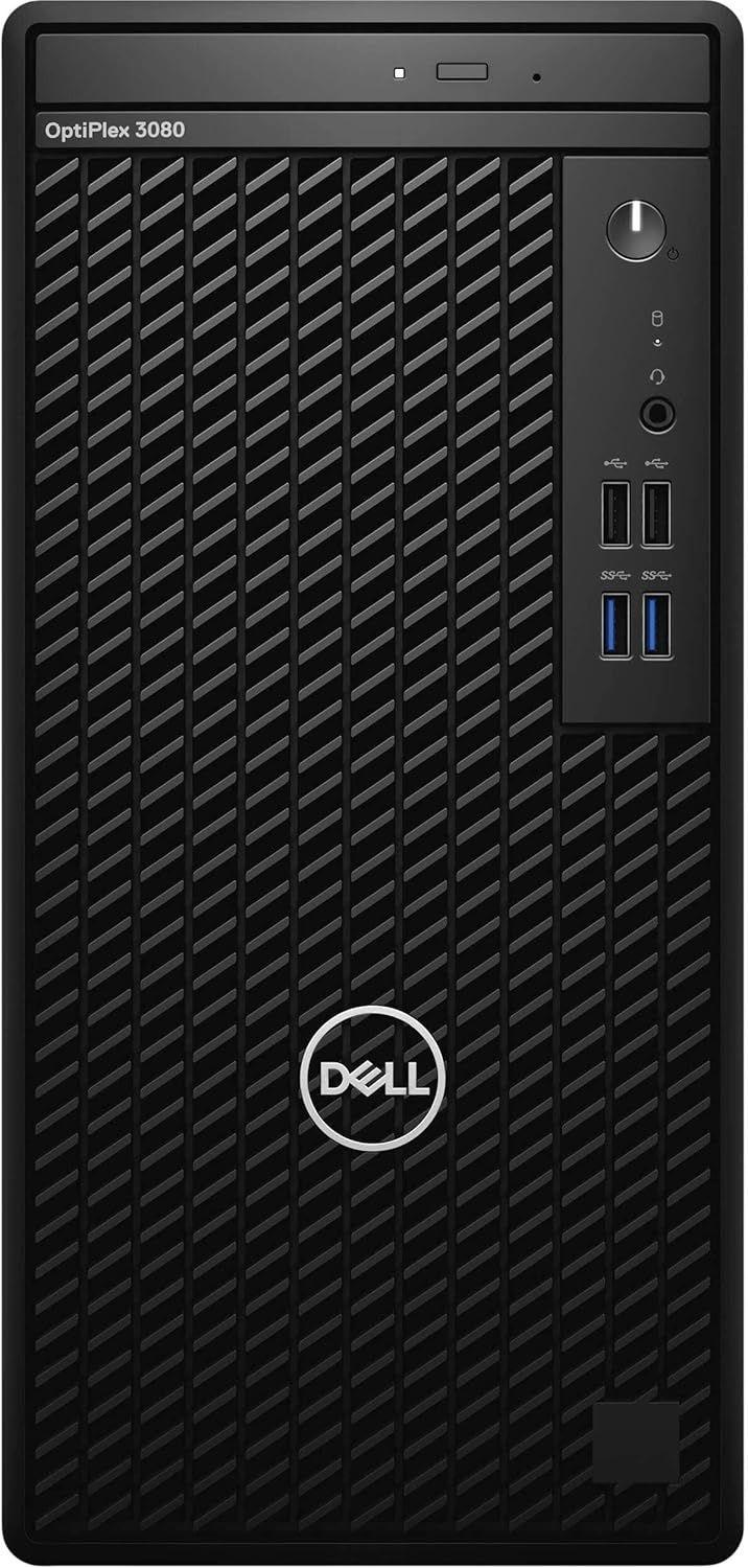 Dell  Optiplex 3080 MT Mini Tower Desktop - Intel Core i5-10600 3.3GHz - 512GB - Black - 16GB RAM - Excellent