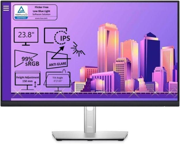 Dell  P2422H Monitor 24" - Black - Excellent