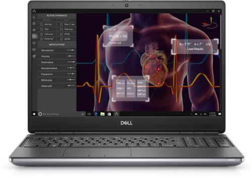 Dell  Precision 7750 Mobile Workstation 17.3" - Intel Core i7-10850H 2.7GHz - 512GB - Aluminum Titan Grey - 32GB RAM - 17.3 Inch - Excellent