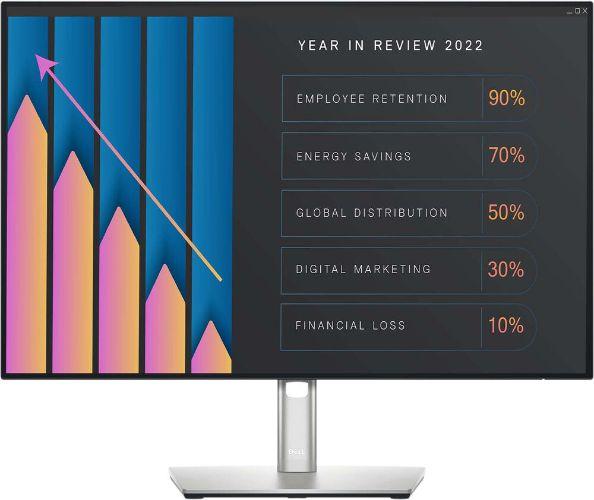 Dell  UltraSharp U2421E USB-C Hub Monitor 24" - Silver - Premium