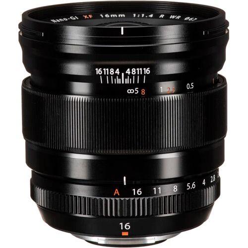 Fujifilm  Fujinon XF 16mm F1.4 R WR Lens - Black - Excellent