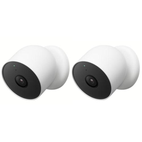 Google  Nest Cam Outdoor or Indoor (2pcs) - White - Premium
