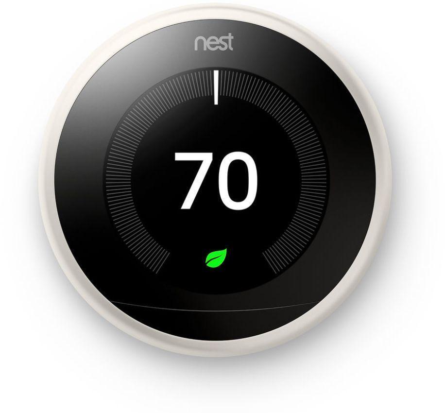 Google  Nest Learning Smart Wifi Thermostat (Gen 3) - White - Premium