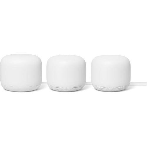 Google  Nest WiFi Wireless Mesh Router (3pcs) - Snow - Good