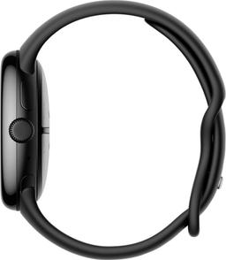 Google Pixel Watch 3 (Bluetooth + LTE) - 32GB - 41mm - Matte Black 100% Recycled Aluminum Case with Obsidian Fluoroelastomer Active Band