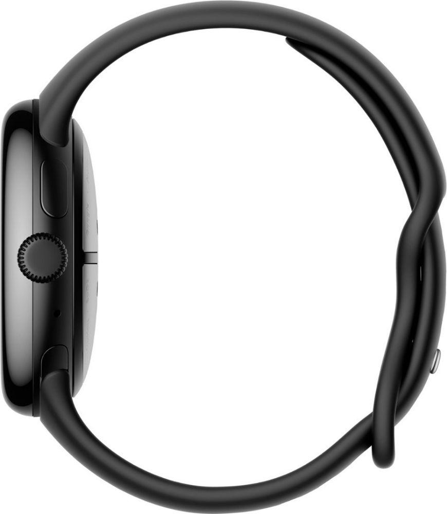 Google Pixel Watch 3 (Bluetooth + LTE) - 32GB - 41mm - Matte Black 100% Recycled Aluminum Case with Obsidian Fluoroelastomer Active Band