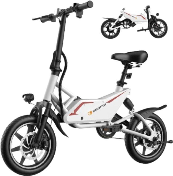 Gyrocopters  Frost Electric Bike  - White - Excellent