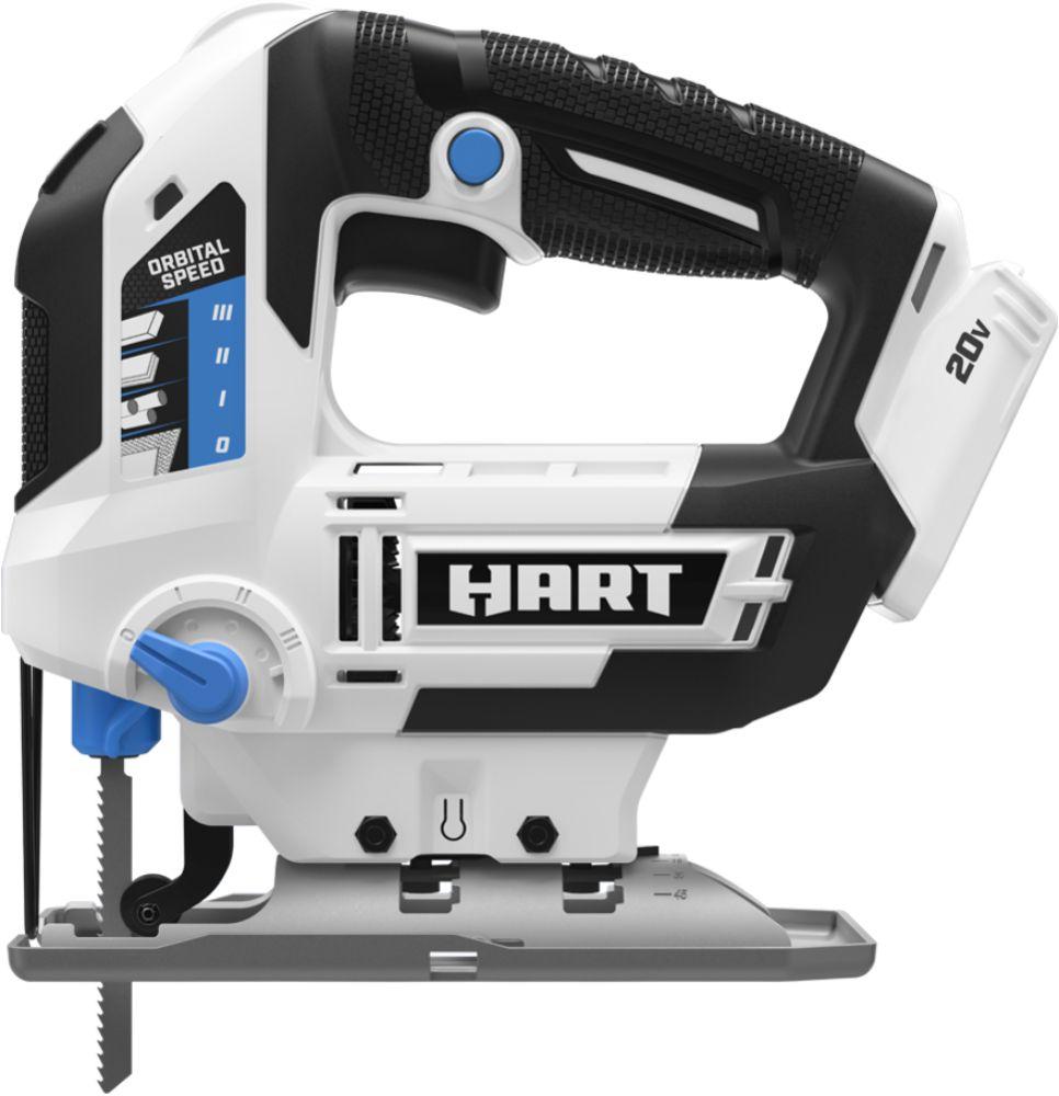Hart  HPJS01BCA 20-Volt Orbital Jigsaw Kit - White - Brand New
