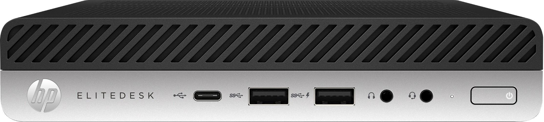 HP  EliteDesk 800 G5 Desktop Mini PC - Intel Core i5-9500T 2.2GHz - 512GB - Black - 16GB RAM - Excellent
