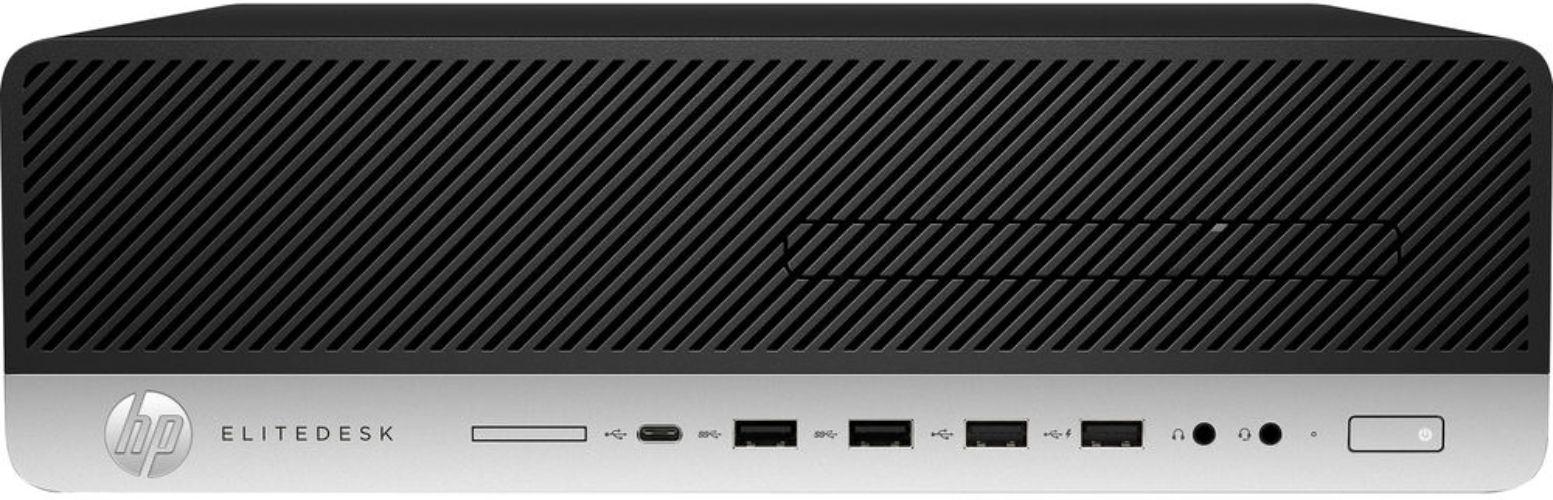 HP  EliteDesk 800 G5 SFF - Intel Core i5-9500 3.0GHz - 512GB - Black - 16GB RAM - Excellent