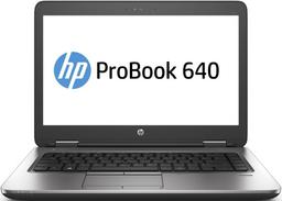 HP ProBook 640 G2 Notebook PC 14" - Black - Intel Core i5-6300U 2.4GHz - 8GB RAM - 128GB