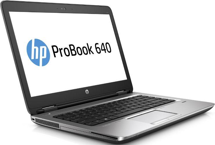 HP ProBook 640 G2 Notebook PC 14" - Black - Intel Core i5-6300U 2.4GHz - 8GB RAM - 128GB