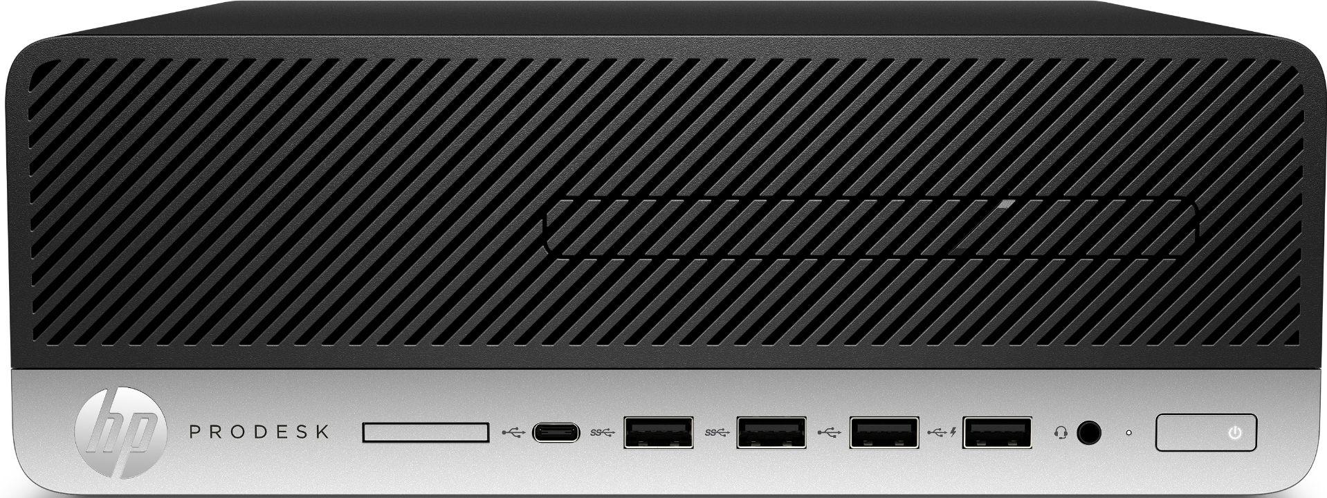 HP  ProDesk 600 G4 SFF - Intel Core i5-8500 3.0GHz - 256GB - Black - 8GB RAM - Excellent