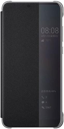 Huawei  Smart View Flip Phone Case Cover for P20 Pro - Black - Brand New