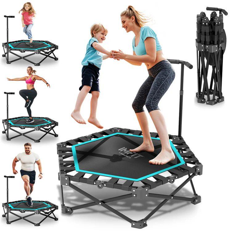 IMFIT  Foldable Fitness Trampoline - Black - Excellent
