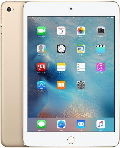 Apple iPad Mini 4th Gen (2015) 7.9-inch - 32GB - Gold - WiFi - 7.9 Inch - Acceptable