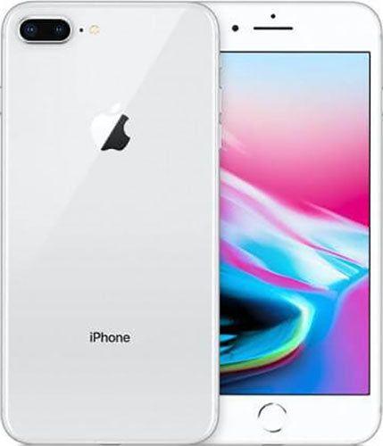 iPhone 8 Plus 128GB in Silver in Excellent condition