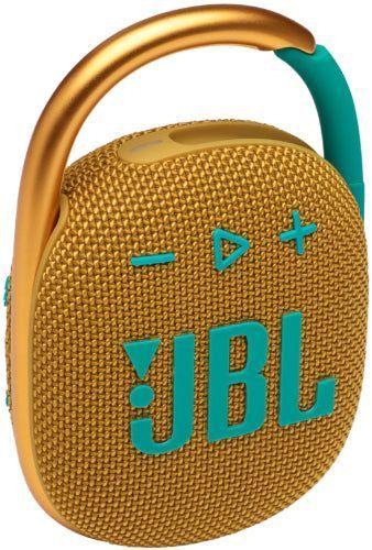 JBL Clip 4 Ultra-Portable Waterproof Speaker - Yellow