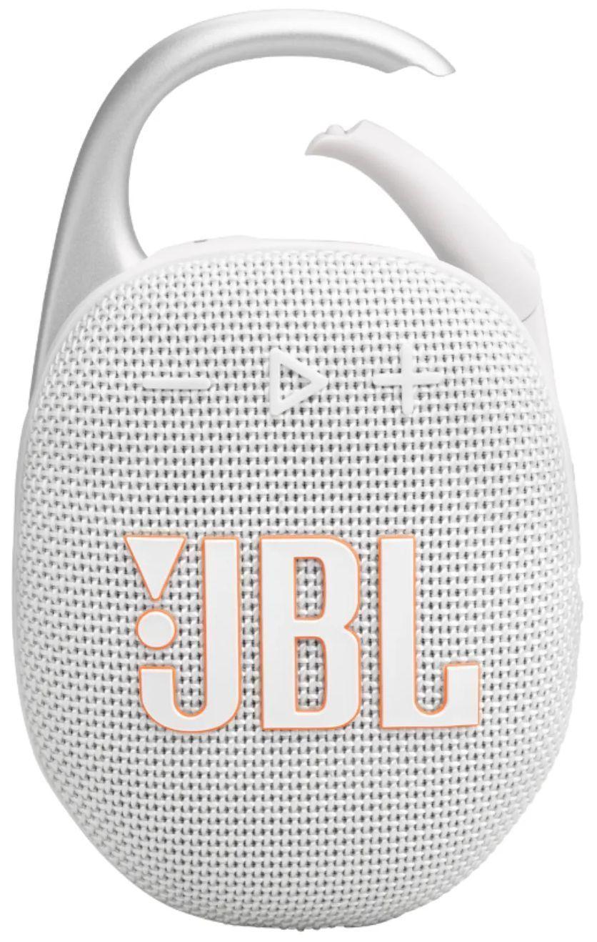 JBL  Clip 5 Portable Speaker  - White - Good