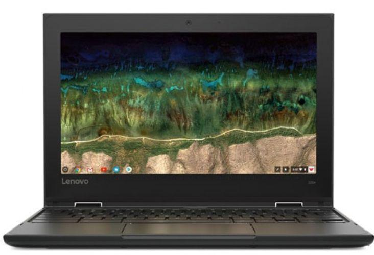 Lenovo  500e Chromebook (Gen 1) 11.6" - Intel Celeron N3450 1.1GHz - 32GB - Black - 4GB RAM - 11.6 Inch - Good