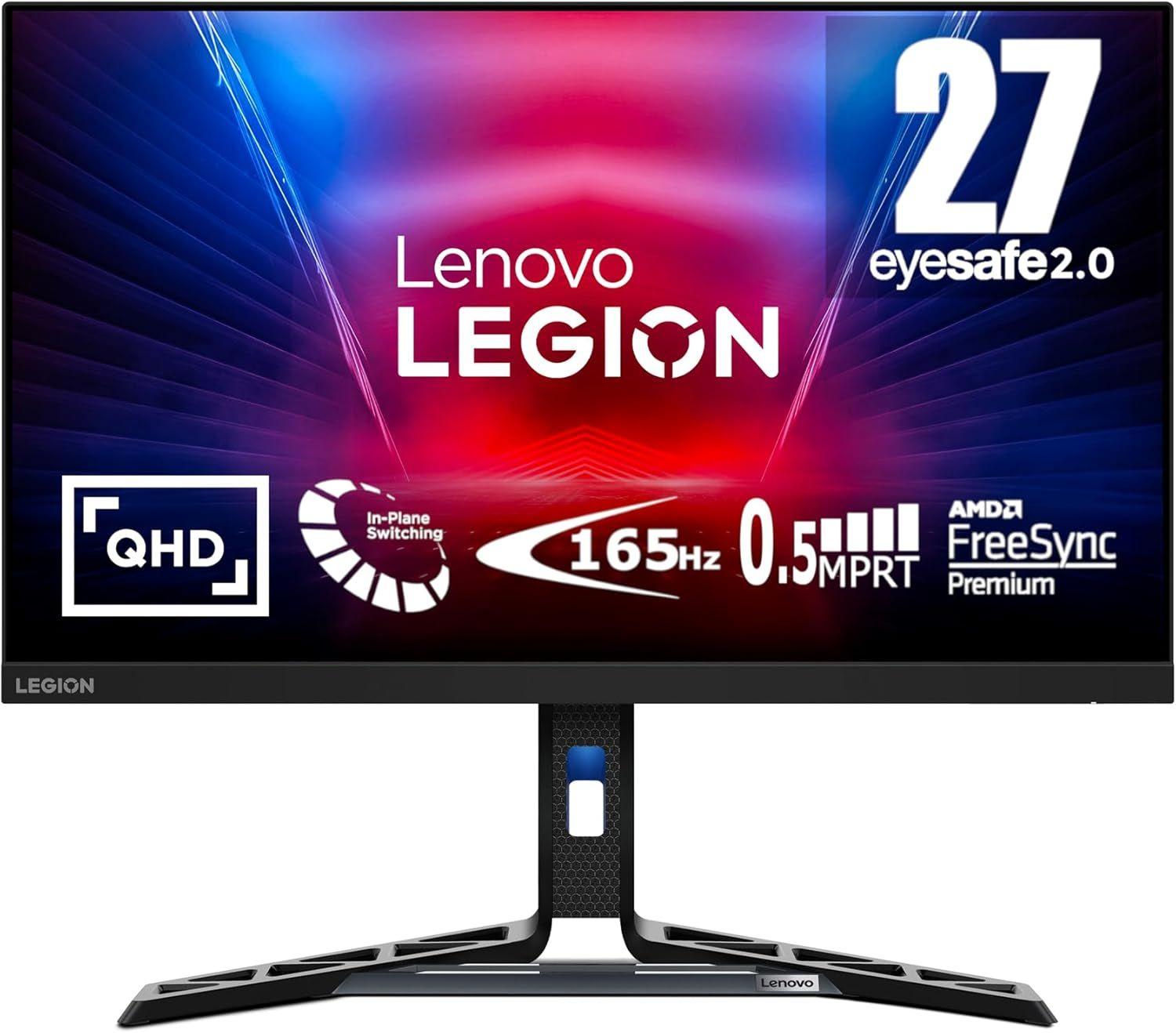 Lenovo  Legion R27q-30 Gaming Monitor 27” - Black - 27 Inch - Premium