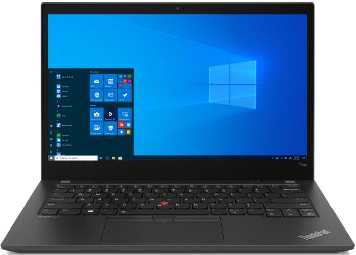 Lenovo ThinkPad T14s Gen 1 (Intel) Laptop 14" - Intel Core i5-10210U 1.6GHz - 256GB - Black - 8GB RAM - 14 Inch - Excellent