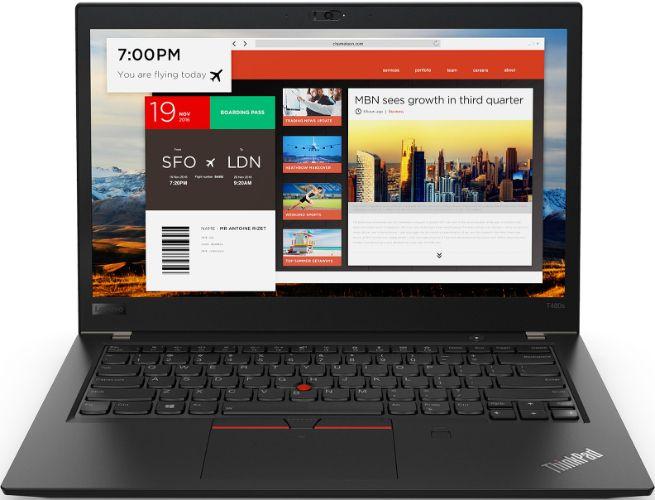 Lenovo ThinkPad T480s Laptop 14" - Intel Core i5-8350U 1.7GHz - 256GB - Black - 24GB RAM - 14 Inch - Excellent