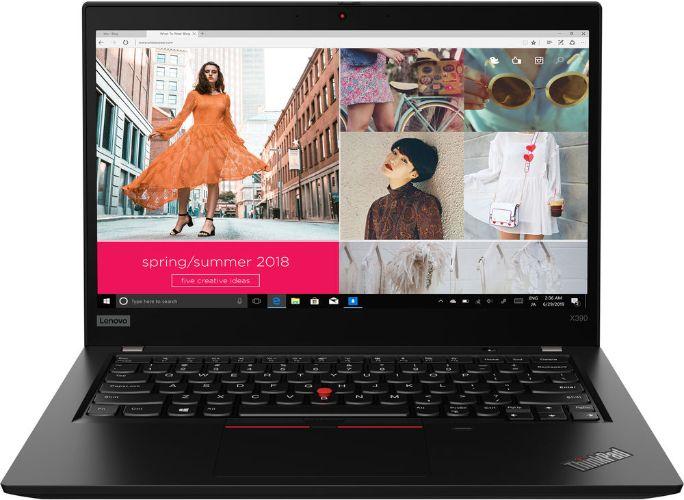 Lenovo  ThinkPad X390 Laptop 13.3" - Intel Core i5-8265U 1.6GHz - 256GB - Black - 8GB RAM - 13.3 Inch - Excellent