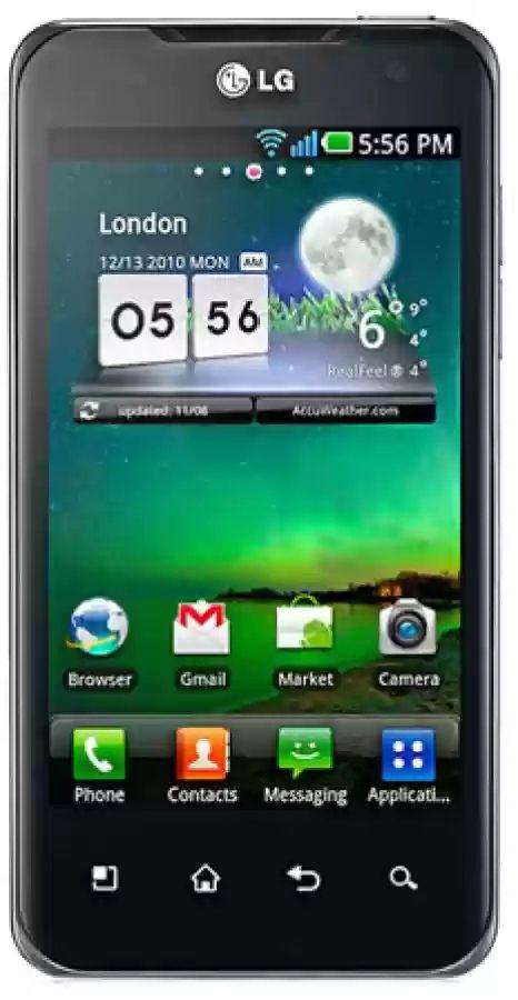 LG  Optimus 2X LG P990  - 8GB - Black - Dual Sim - 512MB RAM - Acceptable
