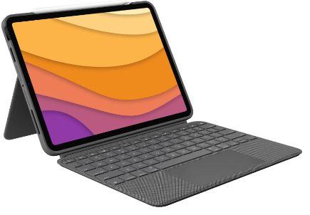 Logitech  Combo Touch for iPad Air 11" (4th & 5th Gen) - Oxford Gray - Excellent