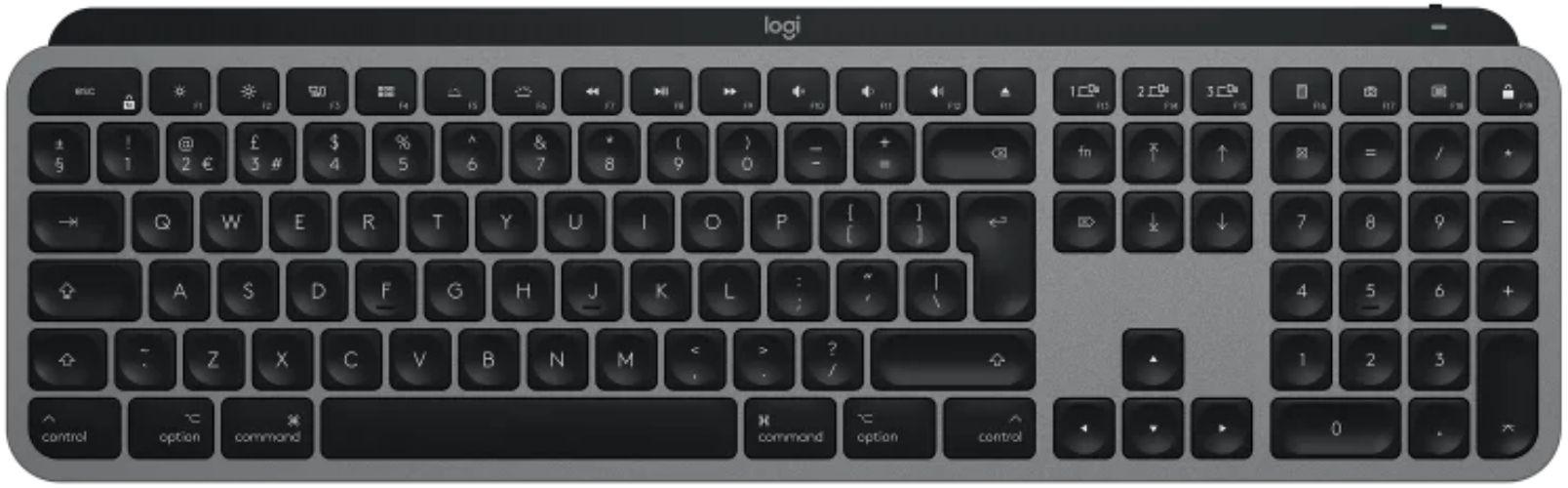Logitech  MX Keys for Mac Wireless Keyboard - Space Grey - Brand New