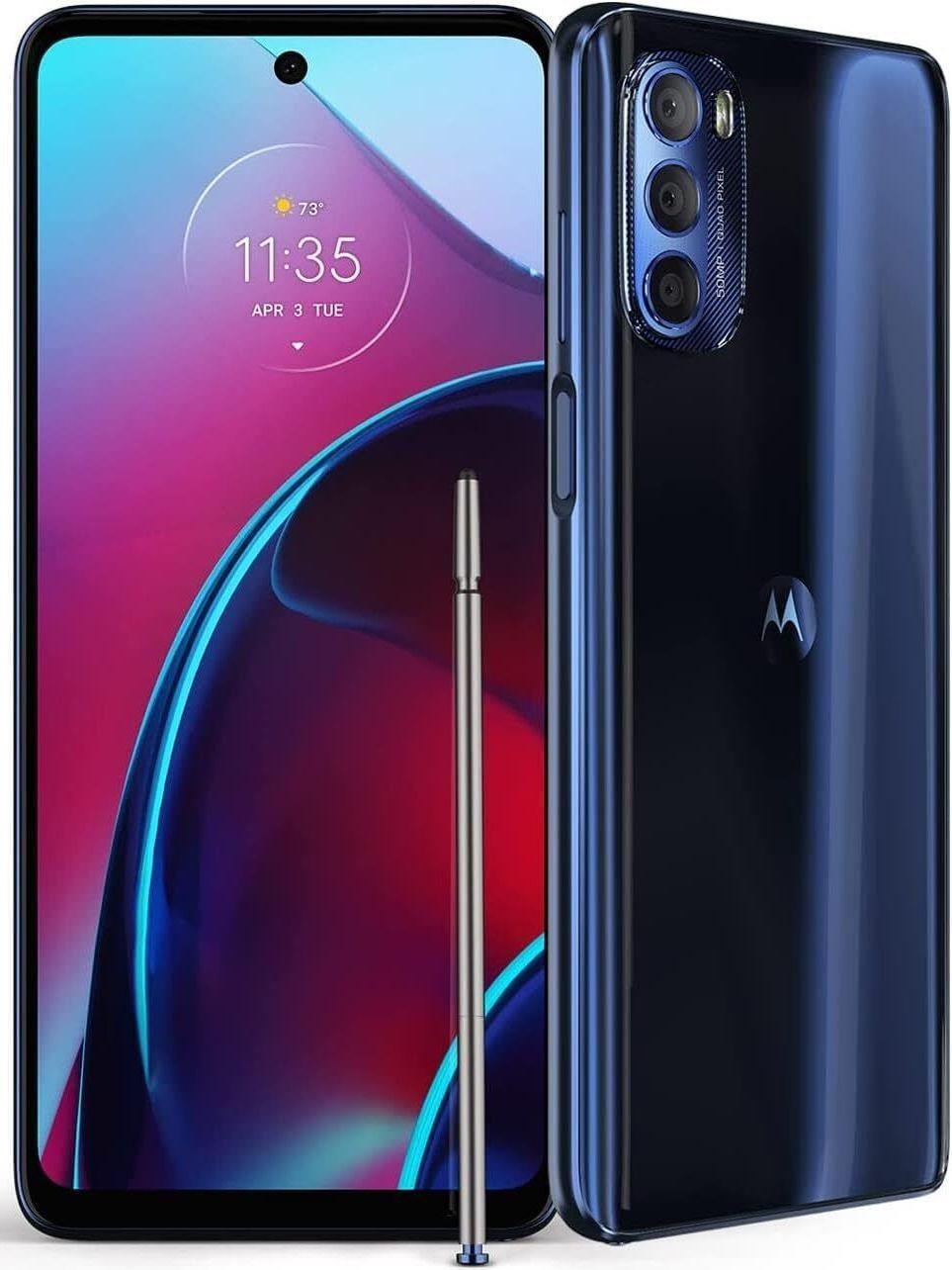 Motorola  Moto G Stylus 5G (2022) - 128GB - Twilight Blue - 4GB RAM - Premium
