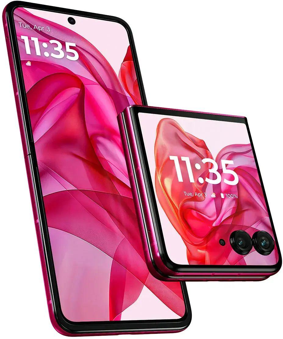 Motorola  Razr+ (2024) (5G) - 256GB - Hot Pink - Excellent