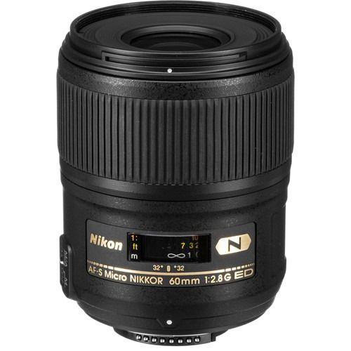 Nikon  AF-S Micro NIKKOR 60mm f/2.8G ED Lens - Black - Premium