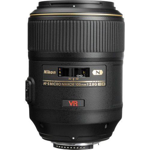 Nikon  AF-S VR MICRO NIKKOR 105MM F/2.8G IF ED Lens - Black - Excellent