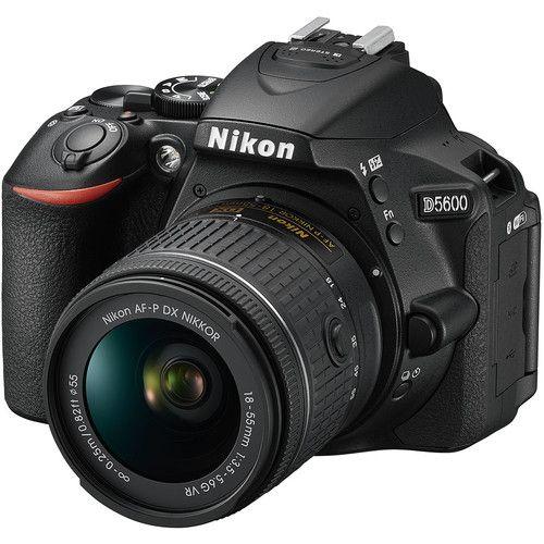 Nikon  D5600 Digital SLR Camera with 18-55mm Lens - Black - Premium
