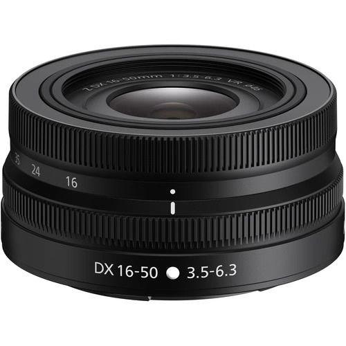 Nikon  NIKKOR Z DX 16-50mm f/3.5-6.3 VR Lens - Black - Excellent